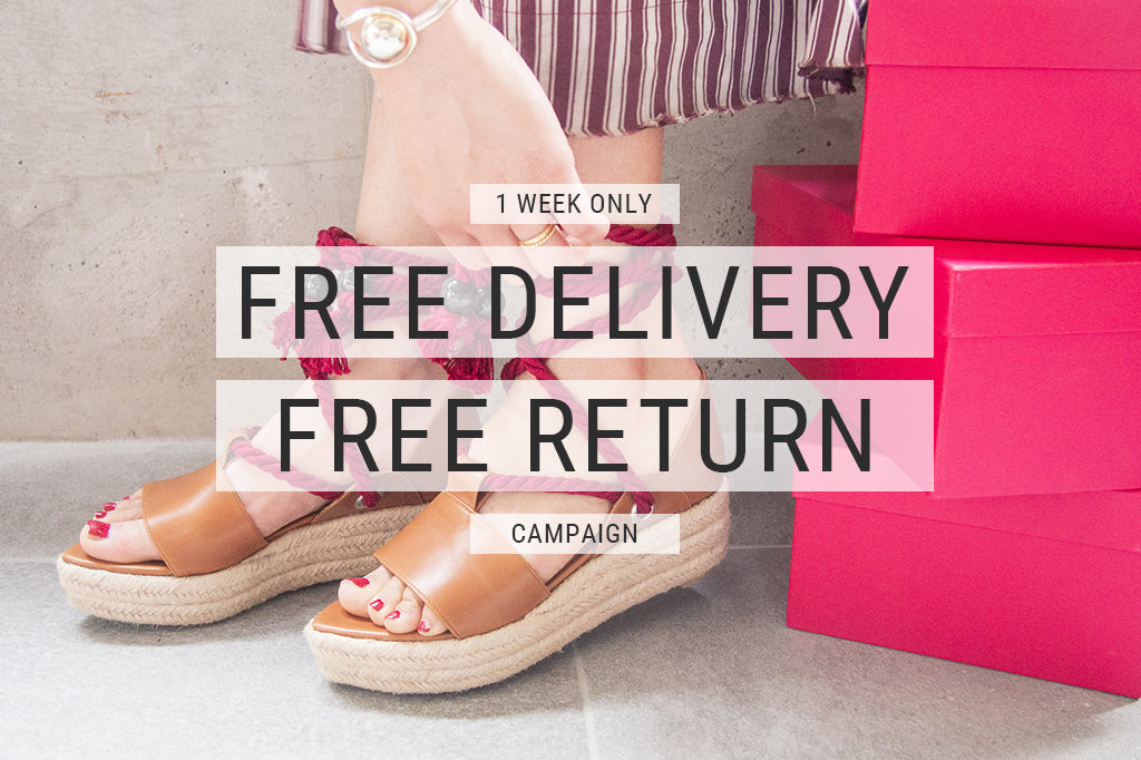 「FREE DELIVERY & FREE RETURNキャンペーン」がスタート！