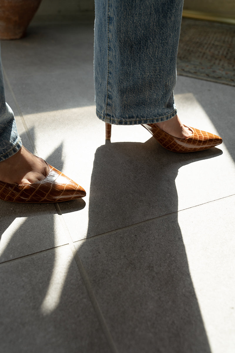 HELENA【BROWN CROC】